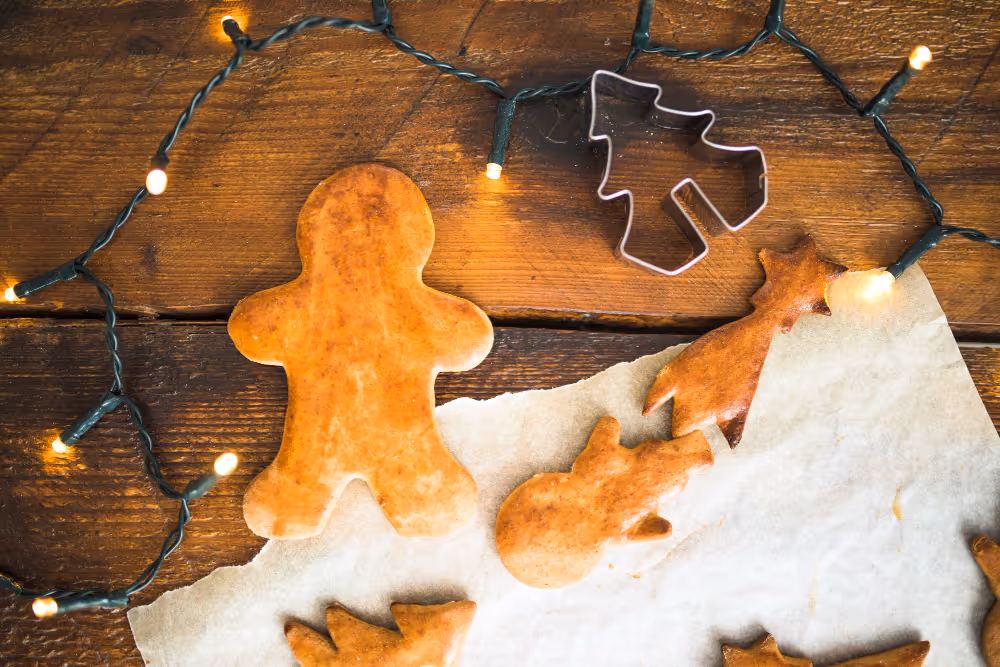Weihnachtsfeier Yoga Oldenburg: weihnachtliche Kekse